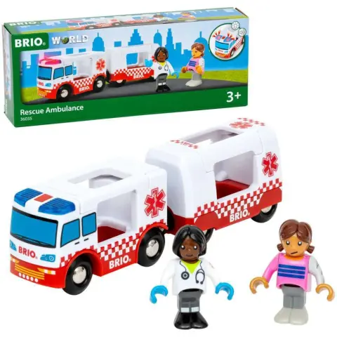 BRIO World Mentőautó játék szett 63603500