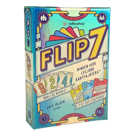 FLEX Flip 7 társasjáték Magyar CUGFLIP7RS