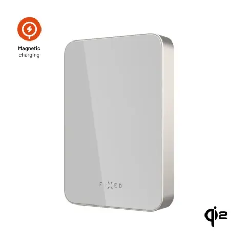 FIXED MagZen 10 Qi2 Power Bank 10000mAh 10W titanium FIXZENMC-10-TI