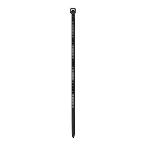 DONAU Colier de cablu cu fixare rapidă 25x100mm negru D151035