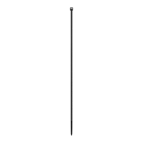 DONAU Kábelkötegelő gyorskötöző 25x200mm fekete D151235