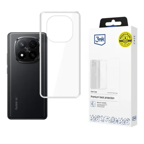 3MK Clear Case tok Redmi Note 15 5G átlátszó
