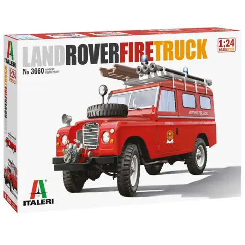 ITALERI 1/35 Land Rover tűzoltóautó modell IT3660