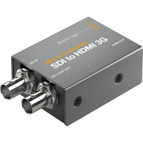 BLACKMAGIC DESIGN Micro Converter SDI HDMI 3G átalakító tápegységgel CONVCMIC/SH03G/WPSU