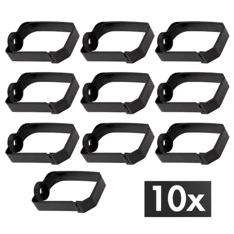 LOGILINK Kábelrendező konzol 19"-os rackhez 44x70 mm zárható 10 db OR0004
