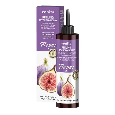Venita trichológiás enzimatikus fejbőr peeling ficin füge-enzimmel 100 ml 100883