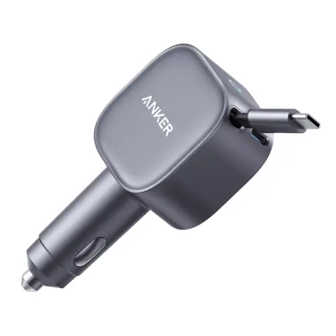 ANKER A2738HA2 Nano autós töltő 75W USB-C beépített kábellel