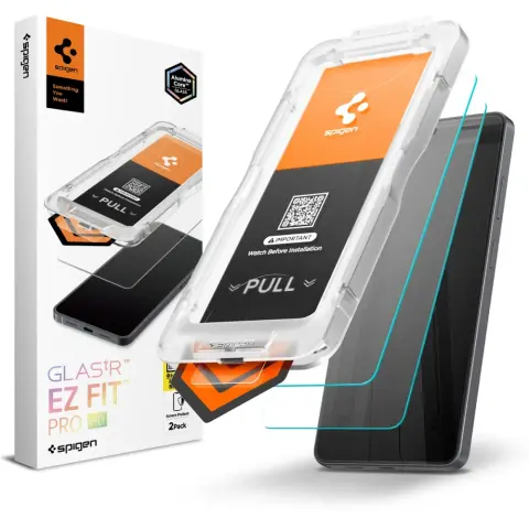 SPIGEN Samsung S26 Ultra GLASS TR EZ FIT PRO HD képernyővédő üveg 2db 2.5D 9H átlátszó AGL11072