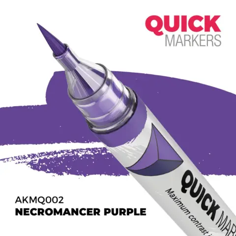 AK INTERACTIVE Necromancer Purple gyors filctoll marker AKMQ002