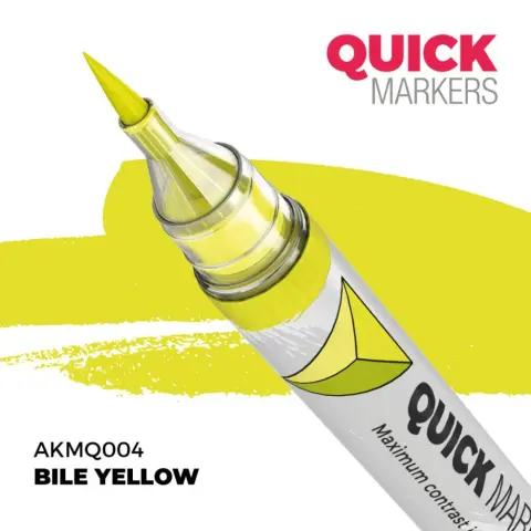 AK INTERACTIVE Bile Yellow gyors marker AKMQ004