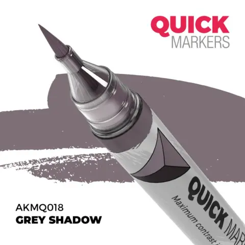 AK INTERACTIVE Grey Shadow szürke gyors filctoll AKMQ018