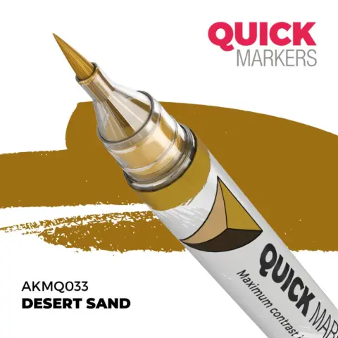 AK INTERACTIVE Desert Sand Quick Marker sivatagi homok filctoll AKMQ033