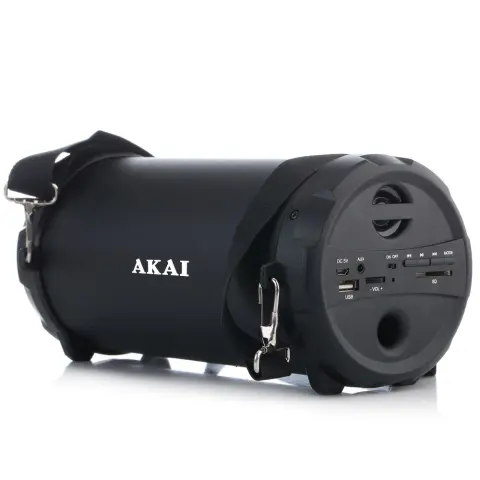 AKAI Portable Bluetooth speaker 10W USB FM SD LED ABTS-12C