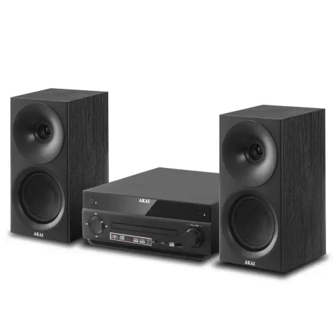 AKAI Mikro-Hifi rendszer CD-vel Bluetooth USB SD 40W AM-301-B