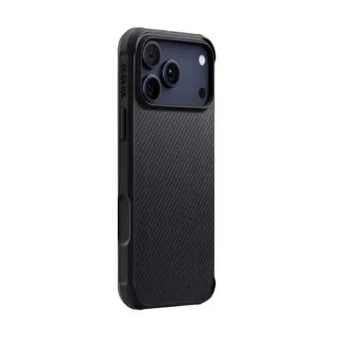 PITAKA Aramid ProGuard MagSafe tok iPhone 17 Pro / iPhone 18 Pro fekete-szürke SP112712