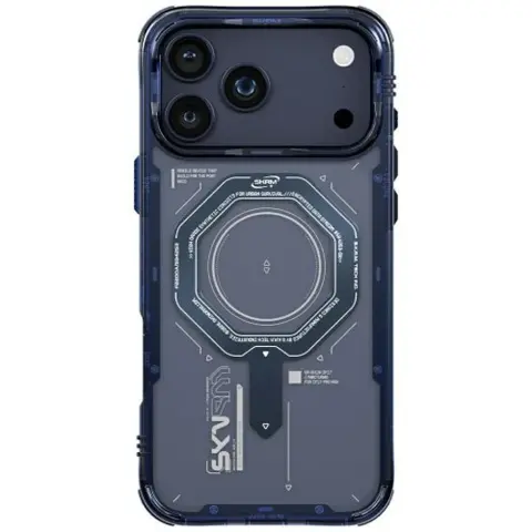 SKINARMA Magma Apple iPhone 17 Pro / iPhone 18 Pro mágneses tok MagSafe kék SP113251