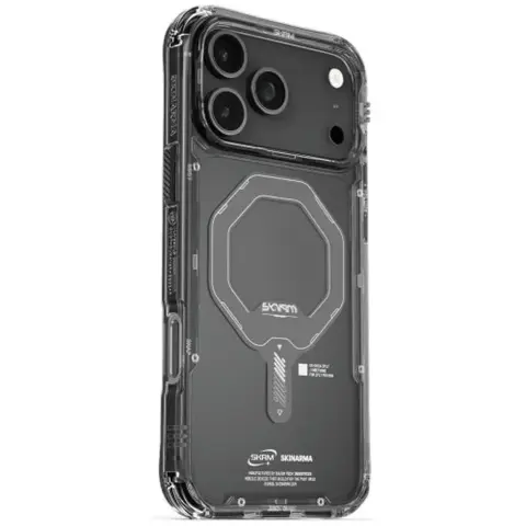 SKINARMA Saido iPhone 17 Pro Max / iPhone 18 Pro Max mágneses tok MagSafe szürke SP113385