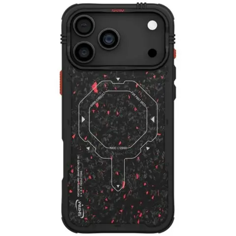SKINARMA Vektor Apple iPhone 17 Pro / iPhone 18 Pro MagSafe tok fekete-piros SP113397