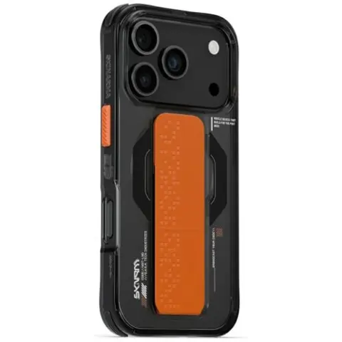 SKINARMA Haxa iPhone 17 Pro / iPhone 18 Pro mágneses tok kitámasztóval MagSafe fekete SP113413