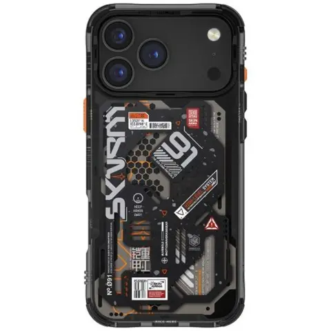 SKINARMA Spectra iPhone 17 Pro Max / iPhone 18 Pro Max mágneses tok MagSafe fekete SP113422