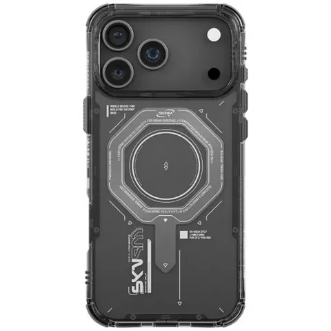 SKINARMA Magma Apple iPhone 17 Pro Max / iPhone 18 Pro Max MagSafe mágneses tok szürke SP113425
