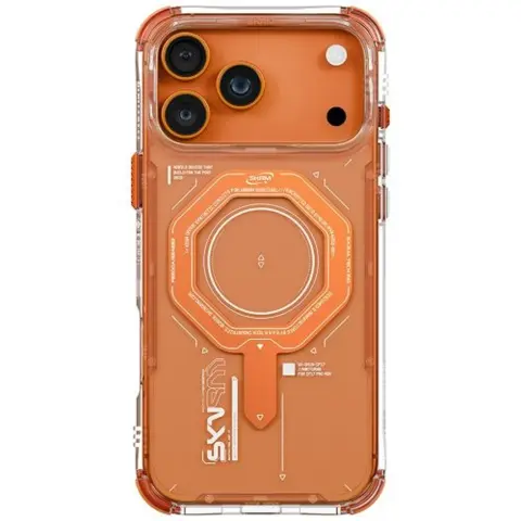 SKINARMA Magma iPhone 17 Pro Max / iPhone 18 Pro Max MagSafe mágneses tok narancs SP113426