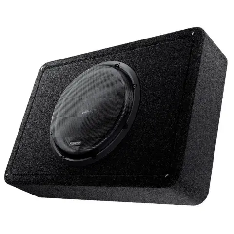 HERTZ MPBX 300 S2 Ultra lapos zárt mélynyomóláda 30 cm 500W RMS 2Ω 15592
