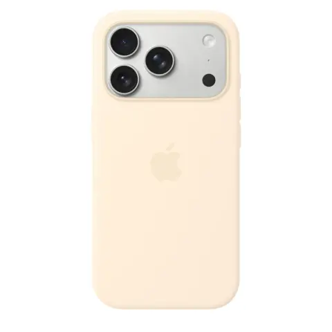 APPLE MagSafe-compatible silicone case iPhone 17 Pro / iPhone 18 Pro Vanilla