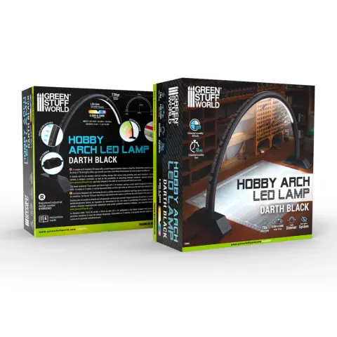 GREEN STUFF WORLD Hobby Arch LED lámpa Darth fekete GSW11060