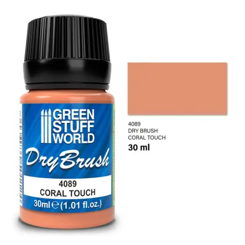 GREEN STUFF WORLD Dry Brush korall érintés 30ml GSW4089