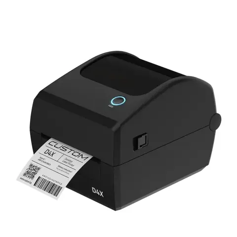 CUSTOM D4X direct thermal label printer USB ETH 911PZ010100J33