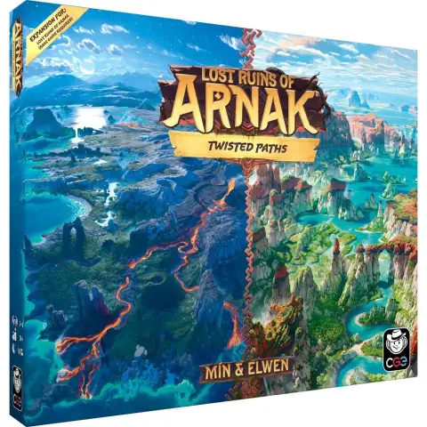 CZECH GAMES EDITION Lost Ruins of Arnak: Twisted Paths társasjáték kiegészítő