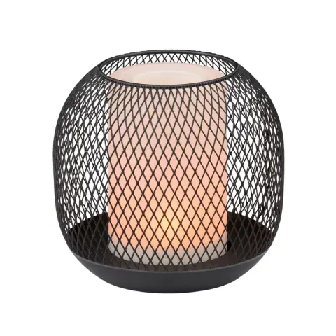 GRUNDIG Solar asztali lámpa fém 13x13x13cm SOL302379