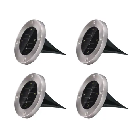 GRUNDIG Solar garden spot light with stake 4 pcs SOL261355