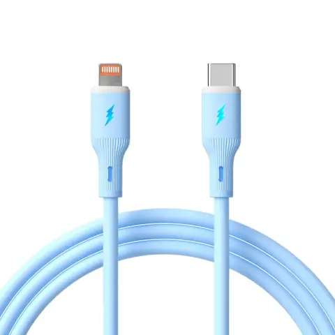 AKYGA USB 2.0 Type C Lightning Töltő/adat Plava 1m AK-USB-72