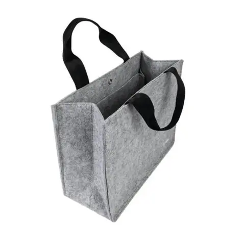 SIGEL Office shoulder bag size M 36x28x15 cm light gray SDBA430