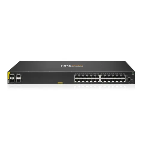 HP Aruba CX 6000 24p Class4 PoE 4p SFP 370W Switch R8N87B