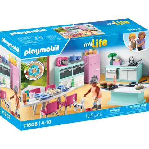 PLAYMOBIL My Life Konyha étkezővel 71608