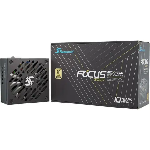 SEASONIC FOCUS SGX-650 Modular 650W 80 Plus Gold power supply