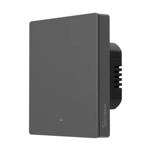 SONOFF SwitchMan M5 1C Wi-Fi Matter sorolható kapcsoló szürke M5-1C-80M SON-KAP-M51C80M