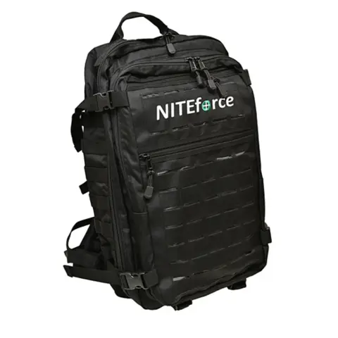 NITEFORCE Tactical Black 30L hátizsák fekete NITBACKPBK