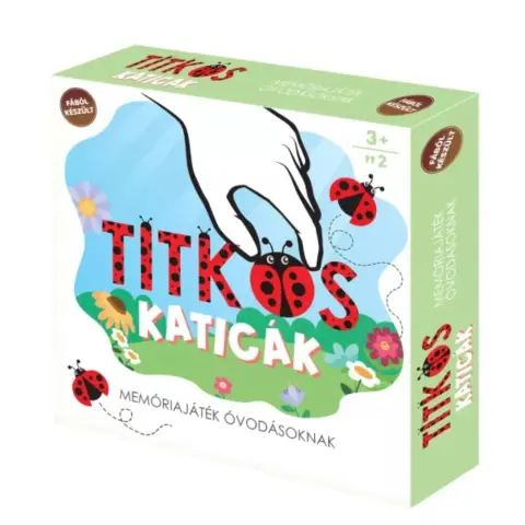 Titkos katicák memóriajáték REG2592