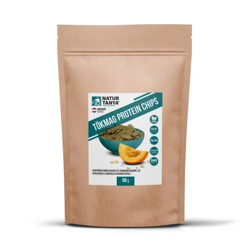 NATUR TANYA Tökmag protein chips vegán adalékanyag-mentes snack 50 g