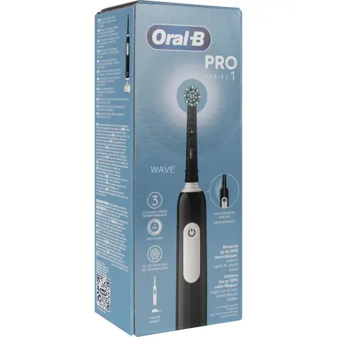 ORAL-B Pro 1 Cross Action elektromos fogkefe fekete