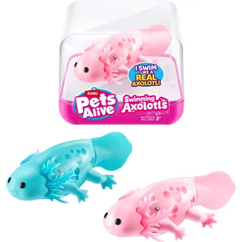 ZURU Pets Alive úszó axolotl játékfigura 9556UQ1