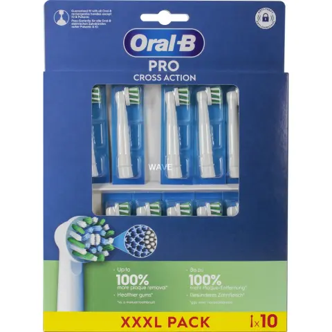 ORAL-B Pro Cross Action pótfej 10db fehér