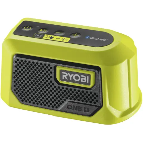 RYOBI ONE+ Bluetooth hangszóró 18V LED zöld/fekete - akku nélkül 5133005000