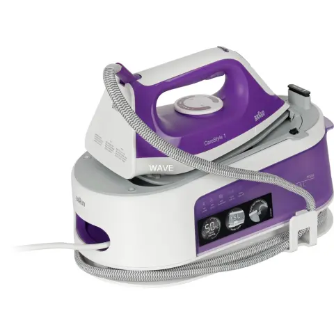 BRAUN CareStyle 1 IS 1014 Gőzállomásos vasaló 2400W 1.5L Fehér/Lila 0128802001