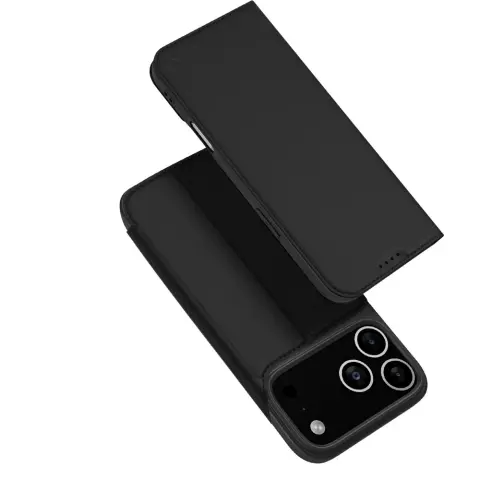 NEVOX Vario oldalra nyitható tok iPhone 17 Pro / iPhone 18 Pro fekete 2516