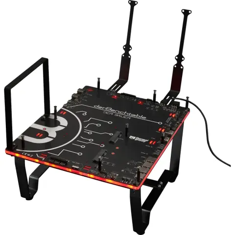 THERMAL GRIZZLY Asztali tesztelőpad fekete A-RGB USB SATA TG-D8-001